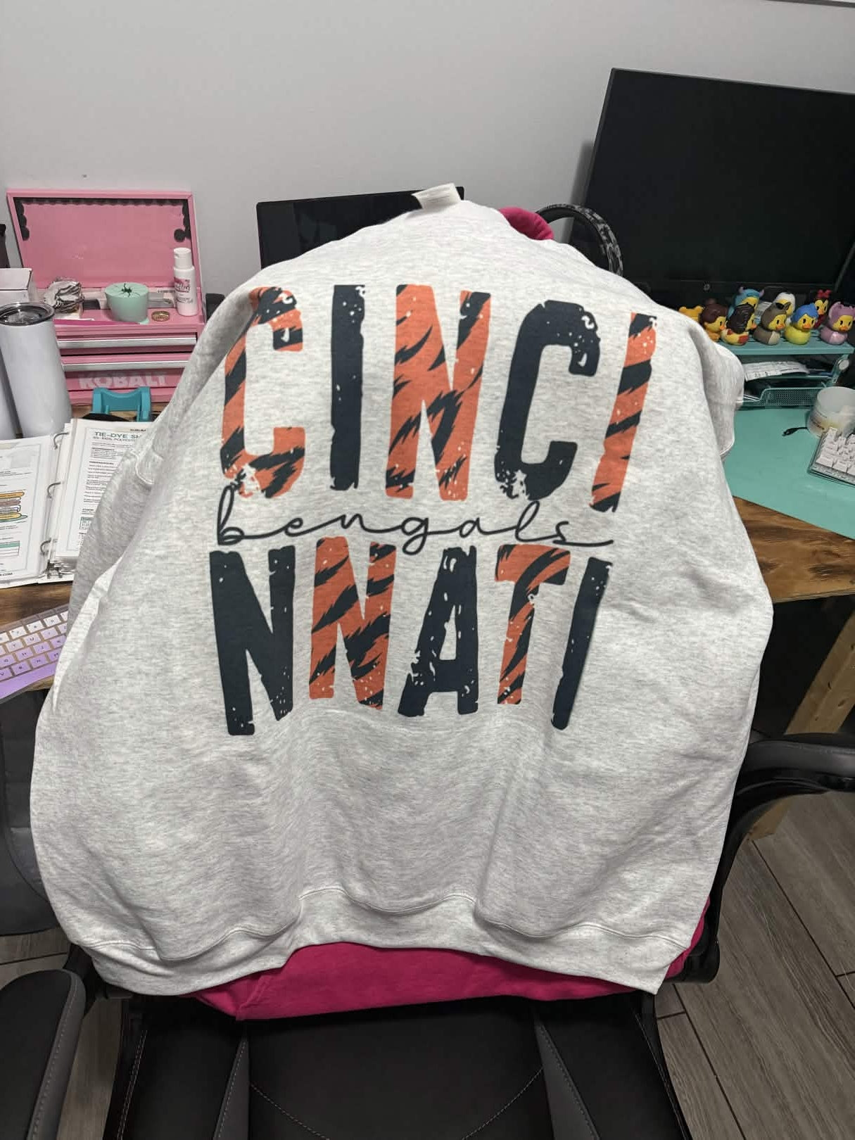 Cinci Bengals “Who Dey” Sweatshirt