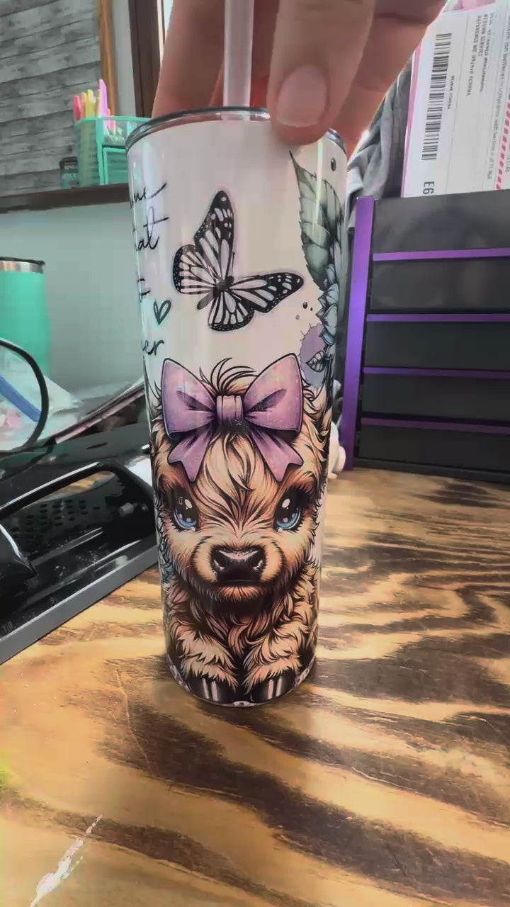 Highland Cow Tumbler